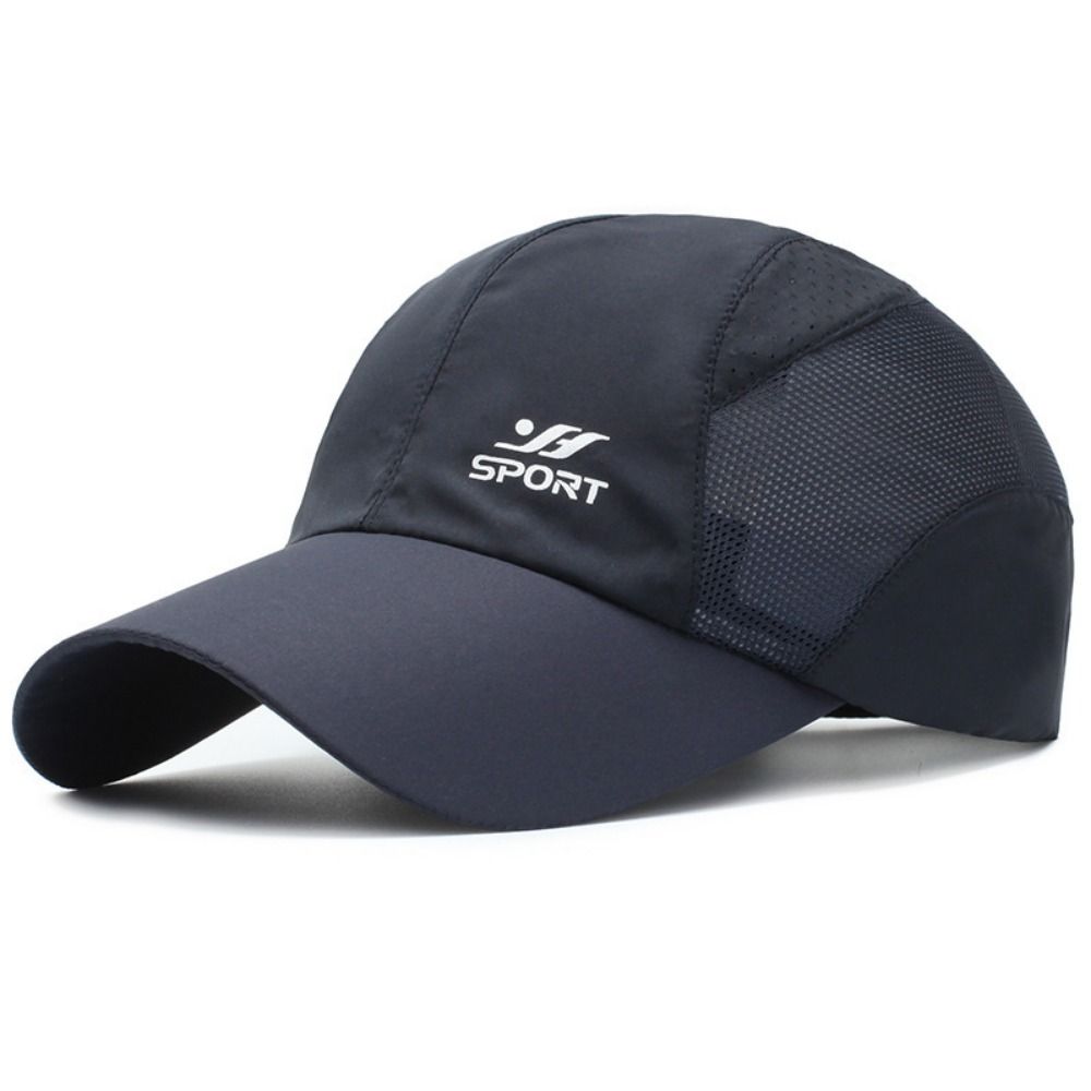 Sun Protection Sports Hats Quick Drying Fabric Baseball Net Caps Men's Sun Hats  Outdoor Sports