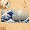 Print The Great Wave Off Kanagawa Towel Drying Bath Towel Applicable To Light Swimming Camping Yoga Beach Out