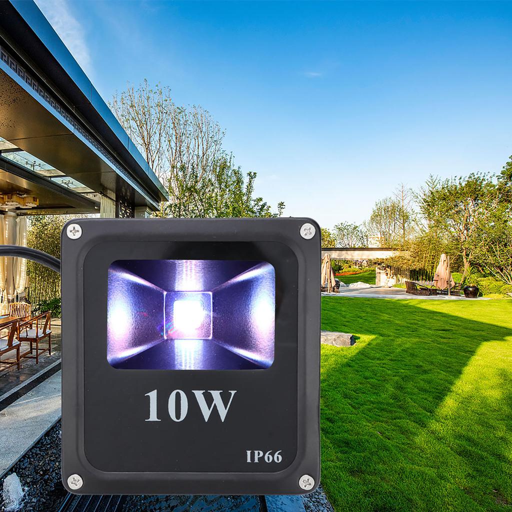 10W RGB LED Flood Lamp Waterproof   for Outdoor Garden Yard Lawn