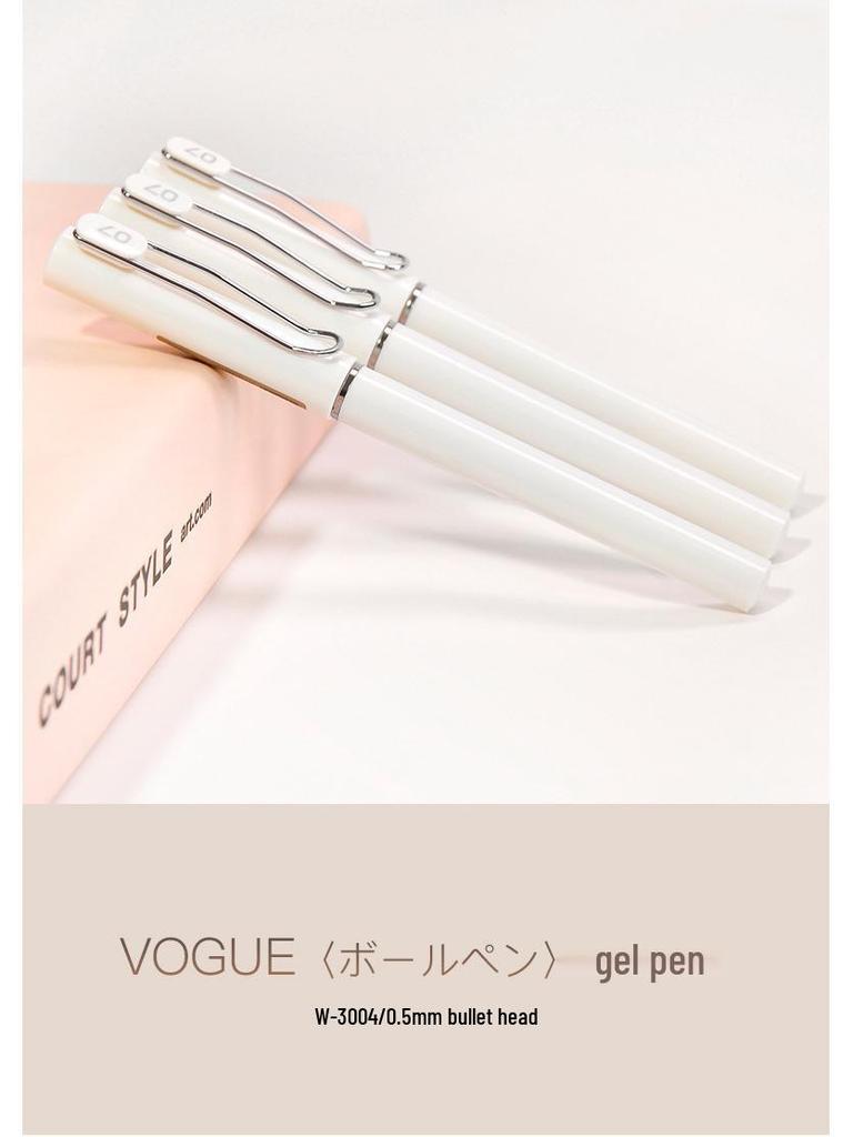 Japanischer 0,7 mm Porzellanweiß Schnelltrocknender Signierstift für Schüler