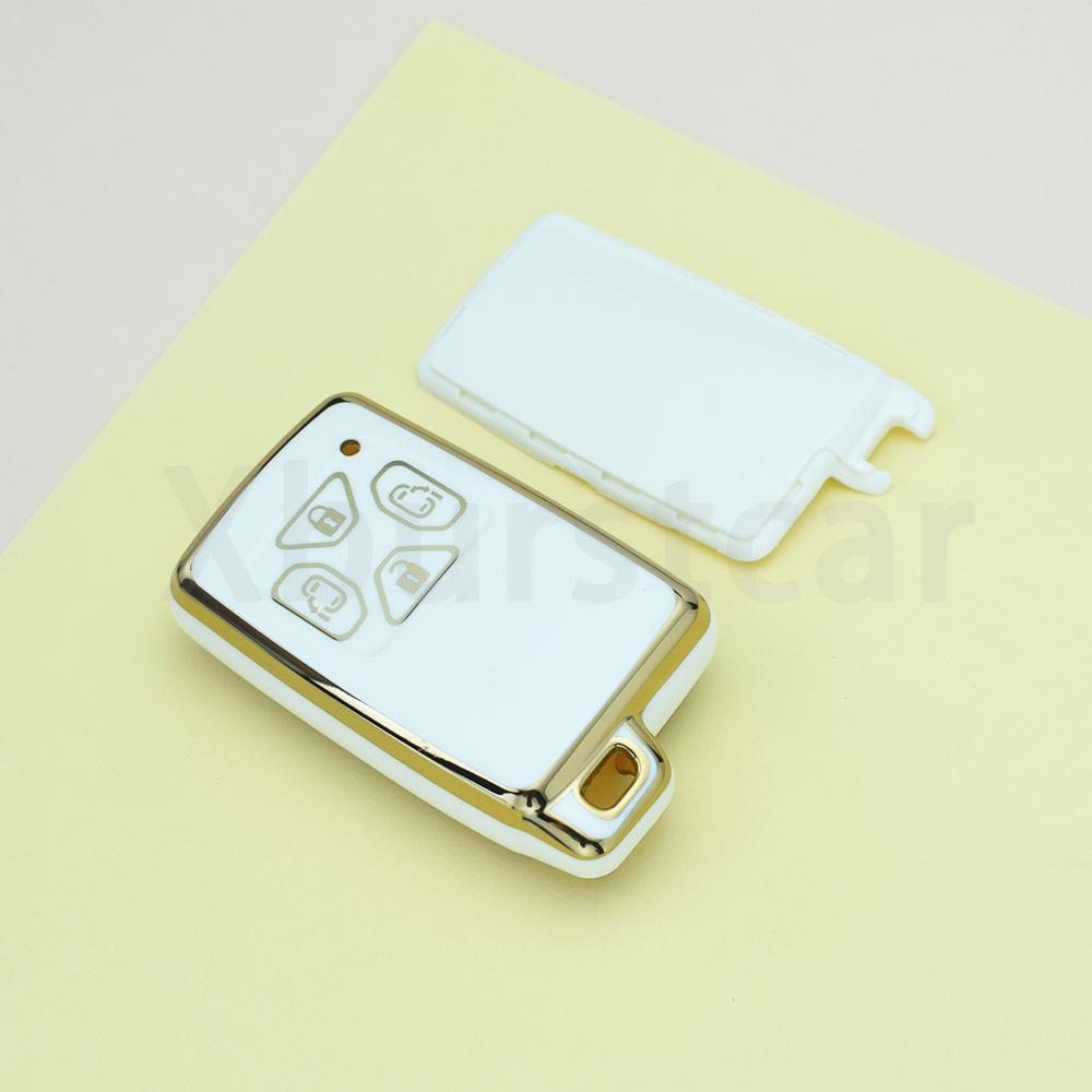 Fashion Tpu Remote Shell Fob Keyless For Toyota Noah Voxy Alphard Vellfire Previa Estima Isis Car Key Case Cover 4/5 Buttons