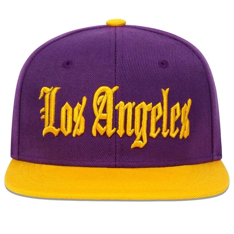 Hip-Hop Stitching Embroidered Angeles Los Neutral Gender Women  Men For Hats Spring Autumn Adjustable Casual Snapback Baseball Caps Outdoor