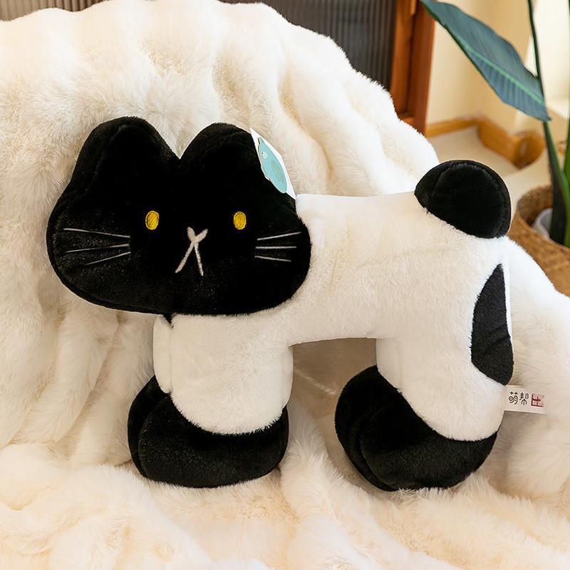 

Shaped Cat Neck Pillow Cute Animal Plush Toy Office Supply Girls Birthday Gift 50cm