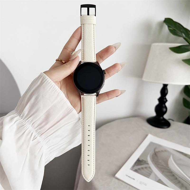 Curele de ceas din piele 20mm 22mm pentru Huawei Watch 4/3/GT3/2 Pro Amazfit GTR 4/GTS 4 47MM 42MM Samsung Galaxy Watch 3 4/5/6 Curea de ceas
