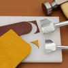 DIY Leather Punch Press Tool - 1/4 Half-Round Corner Punch Leather Repair Station