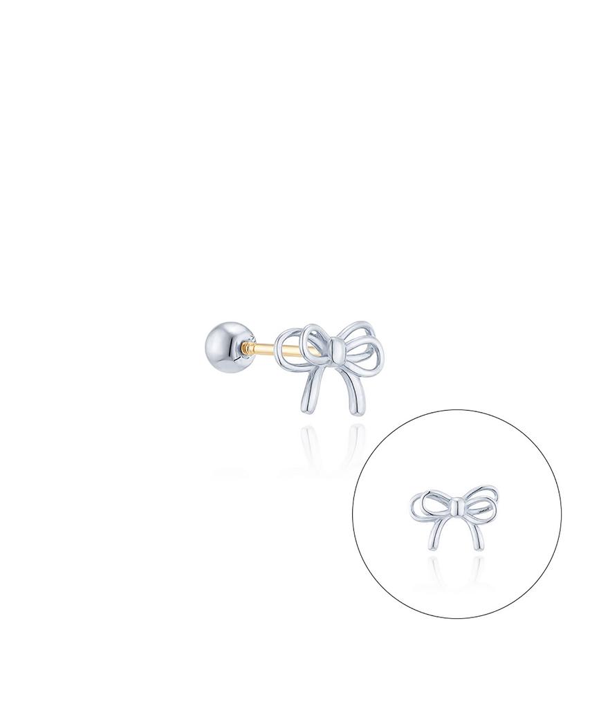 Lloyd Double Mini Ribbon 14K Gold Piercing Lpfp3032G