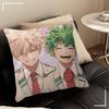 Deku Bakugou Shouto Hero Academia Pillow Gifts Home Office Furnishings Bedroom Sofa Car Cushion Cover Case 45x45cm