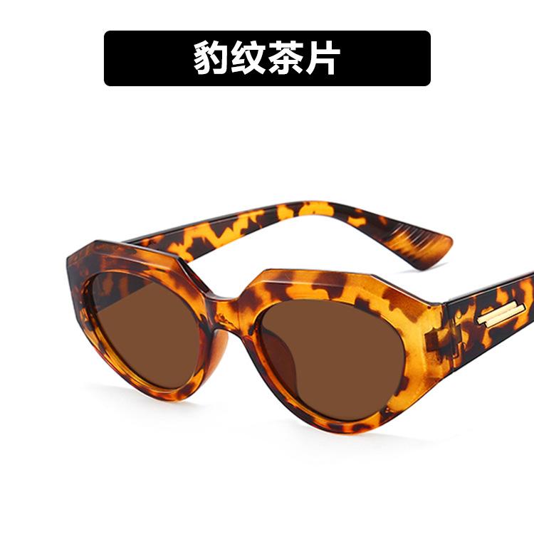 Vintage Cateye polygon Sunglasses Women Sexy Retro Cat Eye Sun Glasses Brand Designer Colorful Eyewear Female