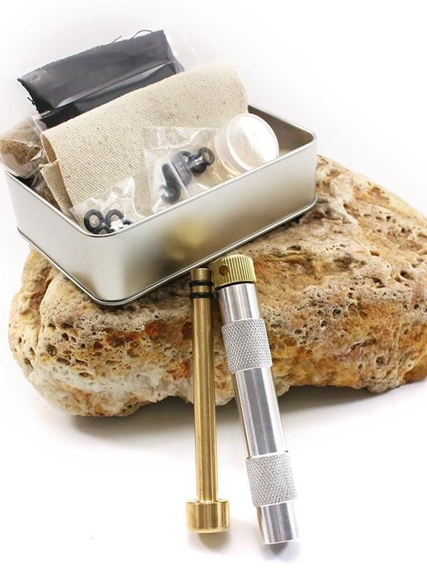Portable Outdoor Compression Fire Starter Kit for Camping and Survival
