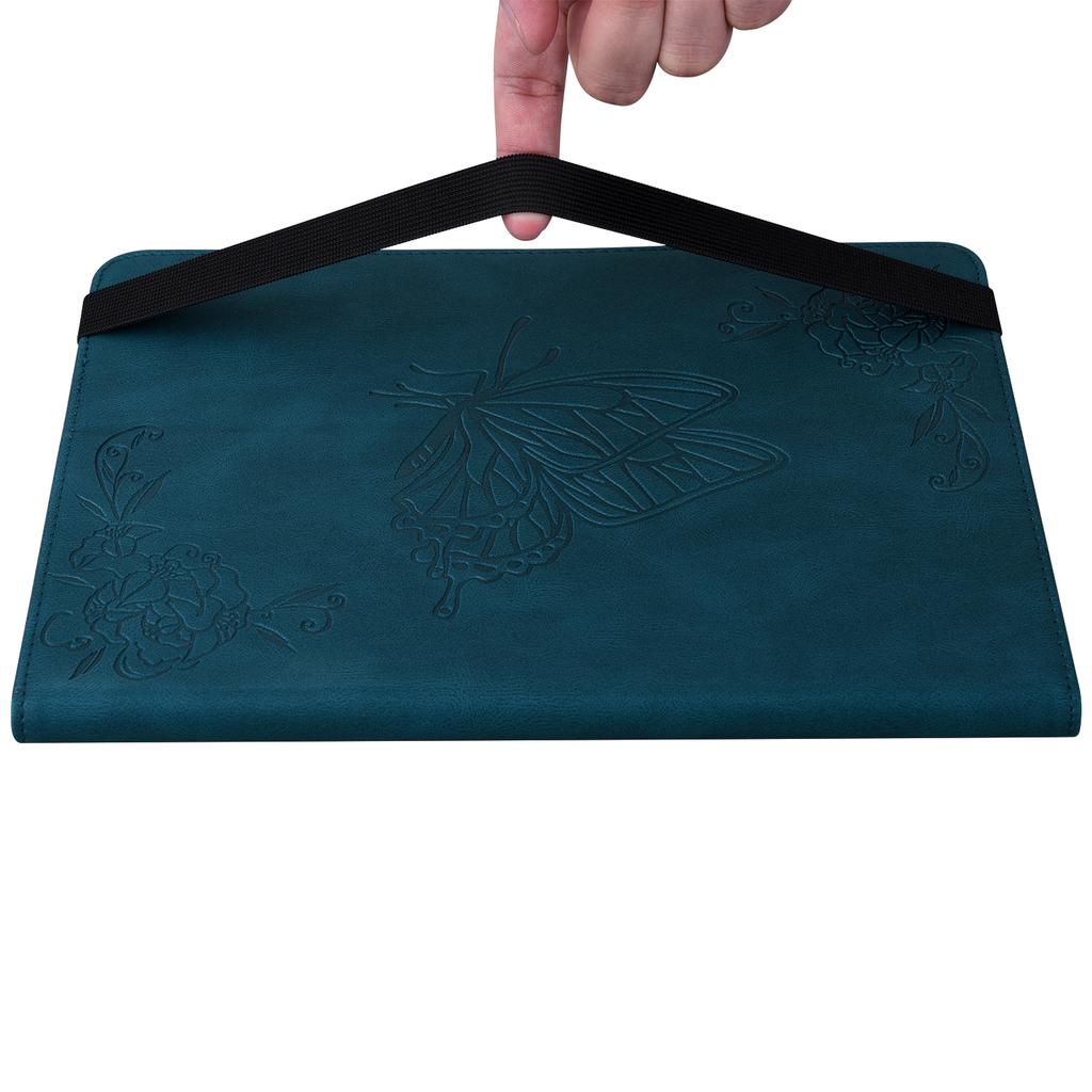 For Amazon Fire HD 10 (2023) Leather Case Card Holder Stand Tablet Cover