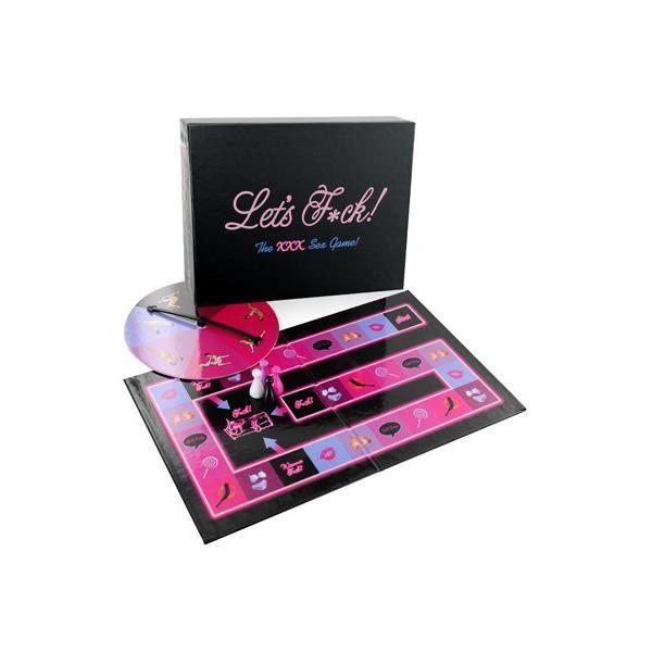 Jeu De Société - LET'S FUCK GAME - Préliminaires Et Défis - 1 Plateau - 1 Roulette - 4 Pions