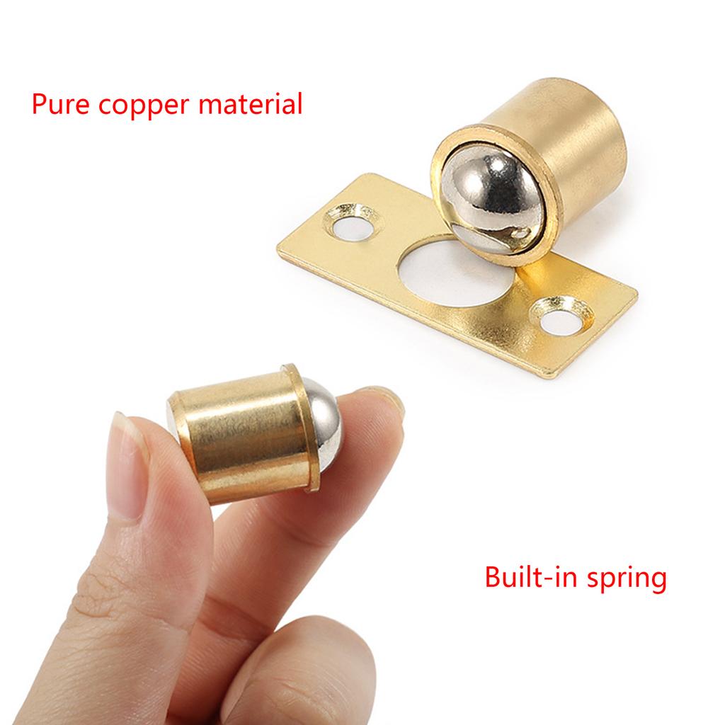 10 Pack Closet Door Ball Catch Adjustable Door Ball Catch Hardware Simple Installation for Door Cabinet Closet Kitchen