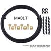 Bike Brake Hose And Brass Connection Insert Sets 3000mm Bike Bicycles Hydraulic Disc Brake Hose Kits For BH59 BH90 Avid