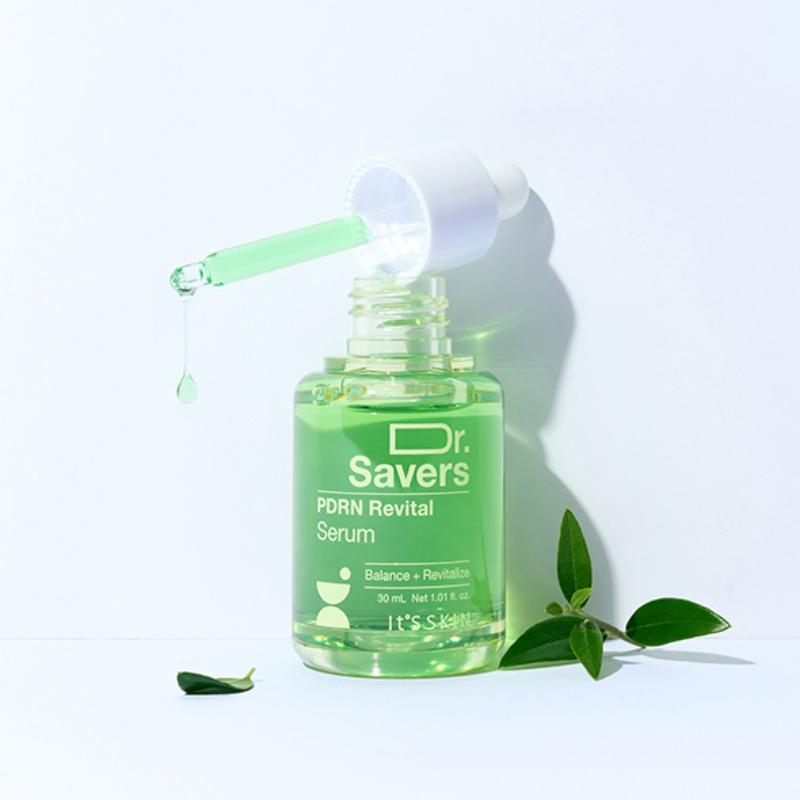 It's skin Dr. Savers Serum 30ml (5 Option) PDRN Revital Serum / Cica Comfort Serum / Hyaluronic Hydro Serum / Vita Glow Serum / Bifida Silky Serum