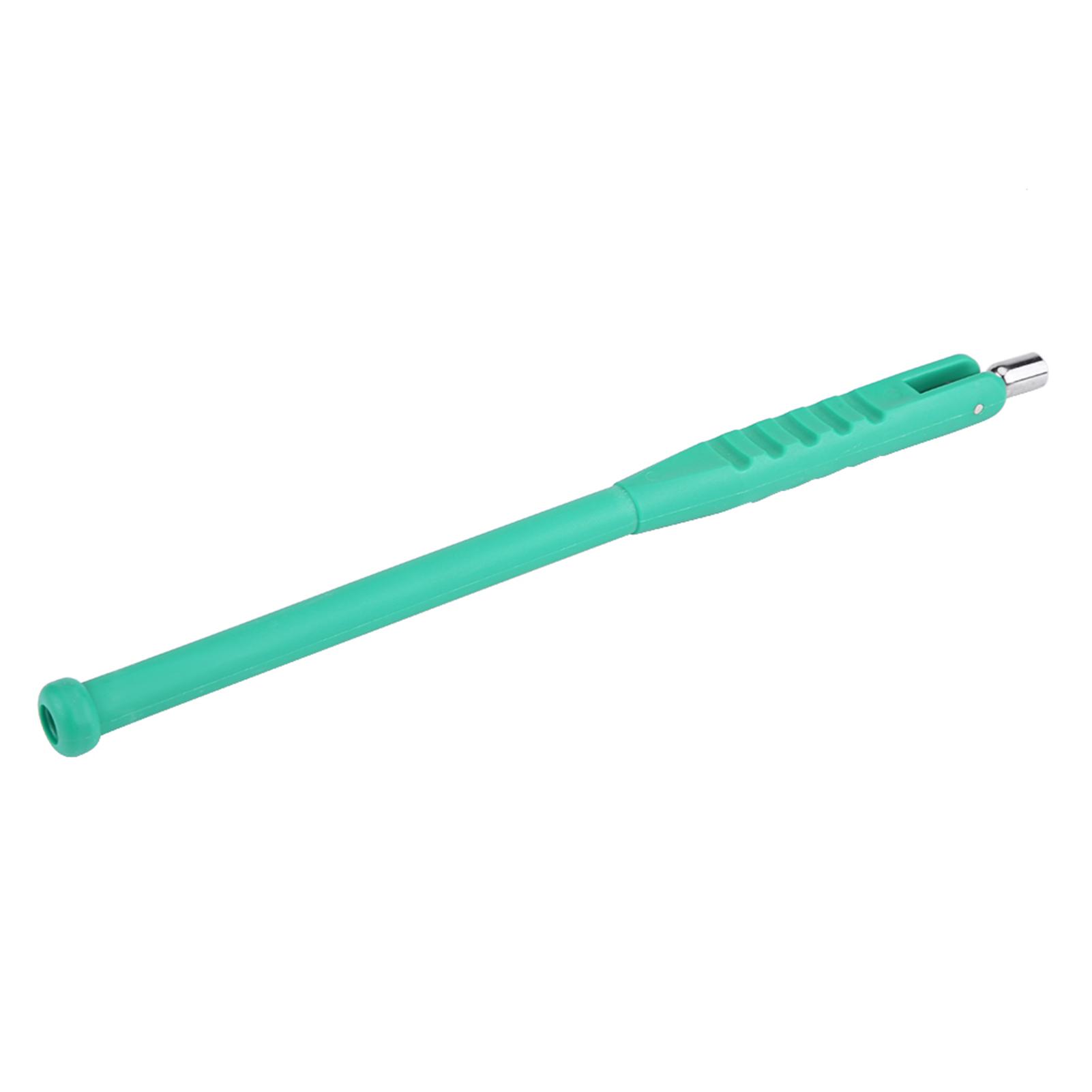 Tire Valve Puller Tool Valve Stem Puller Rod Green Plastic No Scratch Wr Resistant with Valve Tool for Tire Truck Valve Installation