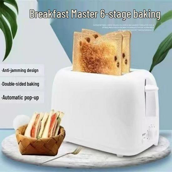 3D Heating Toaster & Sandwich Maker: Automatic Home Breakfast Machine