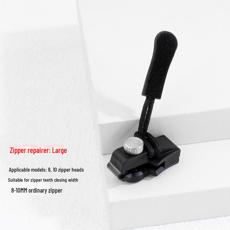 Universal Detachable Zipper Head Replacement Kit for Luggage and Clothing Repair