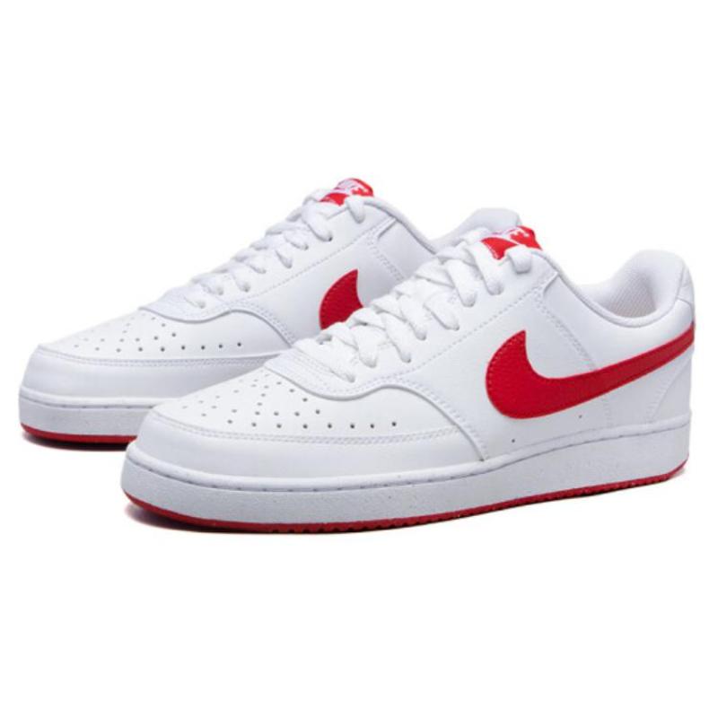 Nike Court Vision Low White University Red  HF1744-101