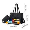 Women's 2-in-1 Insulated Lunch Bag Suitable for 15.6-inch Laptops Leak-proof Insulated Work Bag Waterproof Picnic Cooler Bag