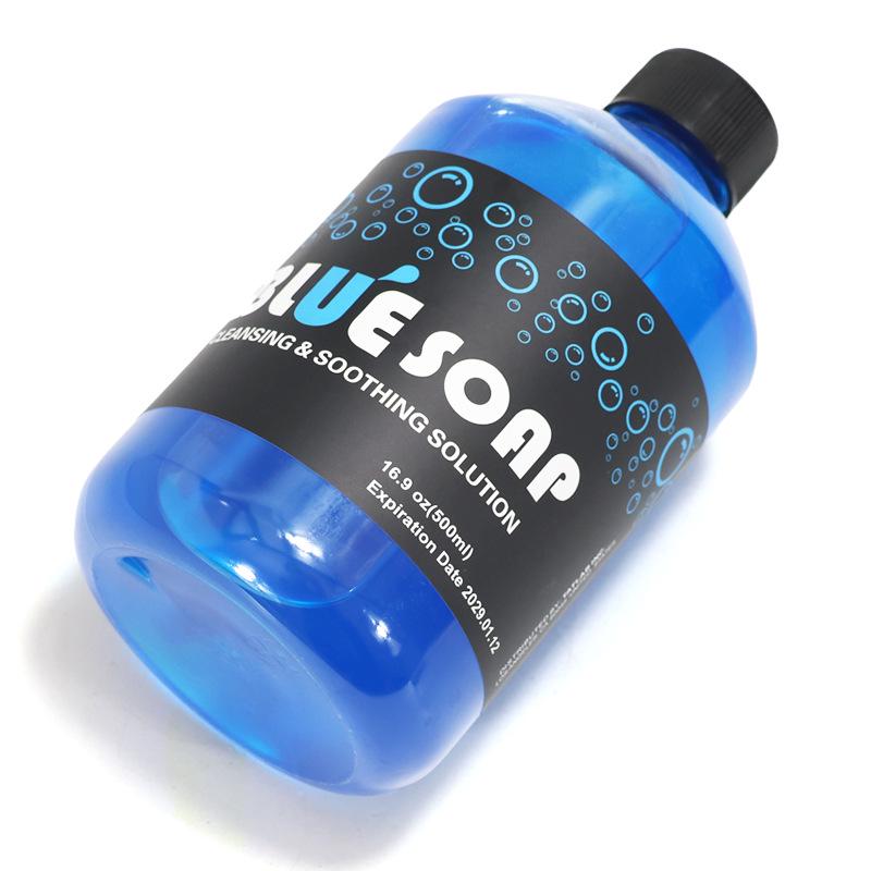 Tattoo & Microblading Eyebrow Cleaner - Blue Algae Soap Solution 500ml