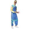 Halloween Orgy Hip Hop Couple Show Costume Vintage Disco Dico Dance Tracksuit