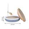 Cat Scratch Bowl Scratching Board Toys Round Indoor Training Sleeping Bed Non-slip