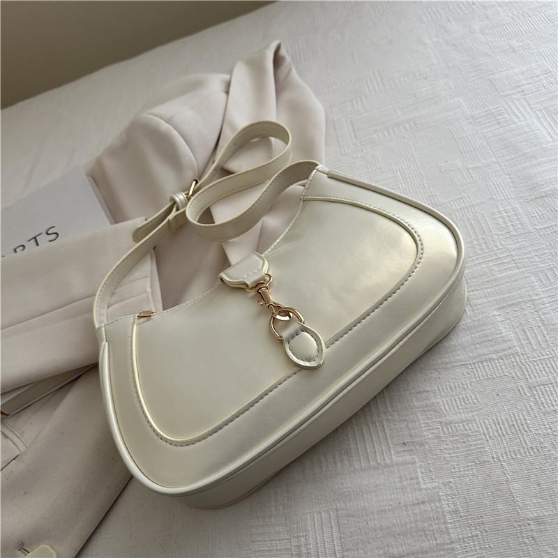 Color Solid Mini Designer Handbag Zipper Closure Inner Pouch Women Travel Bags