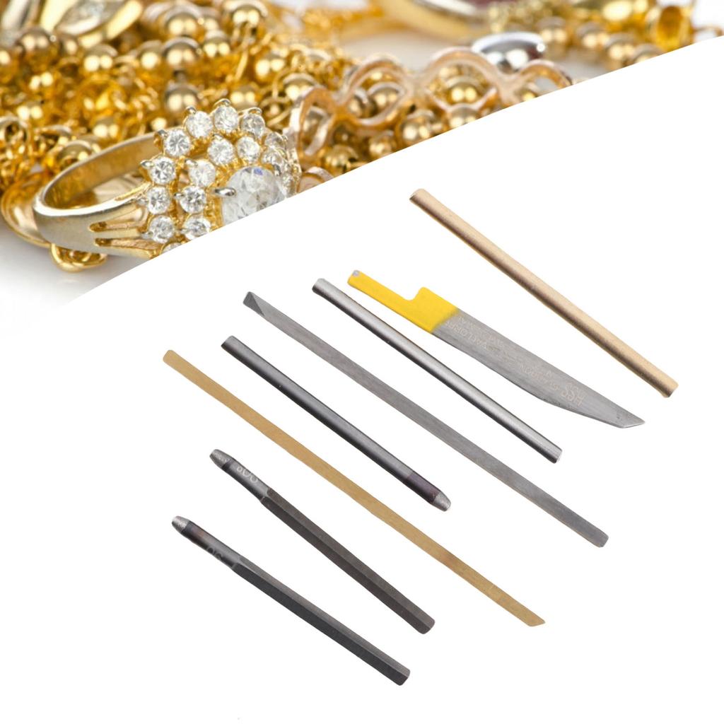 Engraving Cutting Bits for Pneumatic Impact Engraving Machine Jewelry Tool