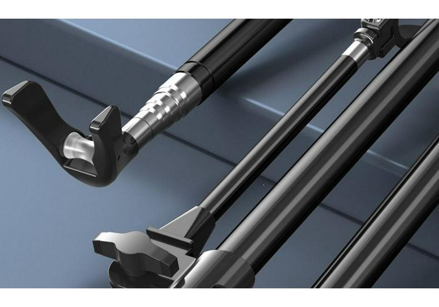 Stainless Steel Two-in-One Fishing Rod Holder & Ground Stake Stand