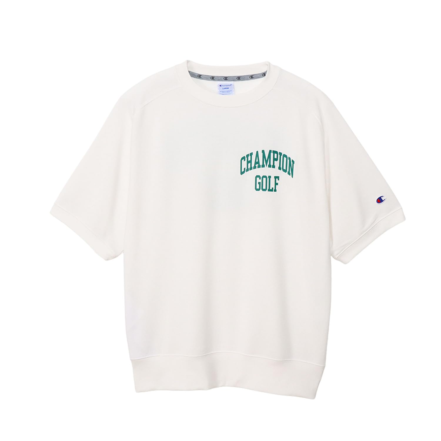 

Champion Terry Футболка с коротким рукавом, шорты, круглый вырез, запах, УФ-защита, графический принт с логотипом, Techweave® Толстовка, Мужская для гольфа, C3-ZG002-020-M, Рукав, Вырез, Антибактериальная,