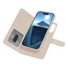 For iPhone 16 Plus Wallet Case Compatible with MagSafe Anti-Drop Detachable PU Leather Phone Cover