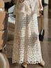 2025 Bohemian Crochet High Waist Big Hem Lace Skirt
