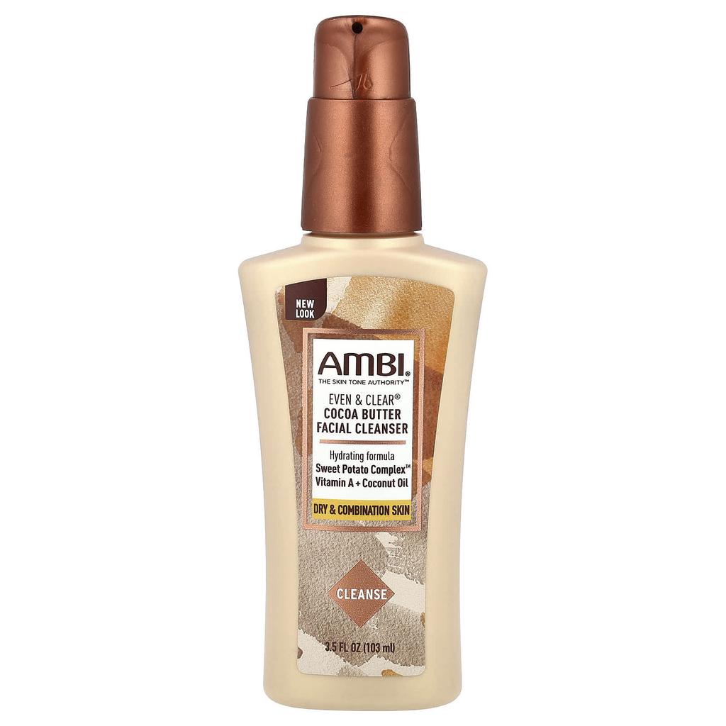 Even & Clear®, Cocoa Butter Facial Cleanser, Fragrance Free, 103 Ml (3.5 Fl Oz)