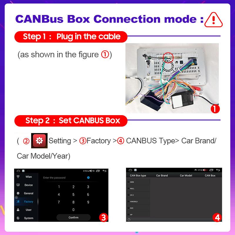 Android Car Radio Canbus Cable For Volkswagen Golf 5 6 Polo Passat Tiguan Jetta Touran Skoda 40/52Pin Wired Harness G-VW-RZ-58 Radio Accessories 4