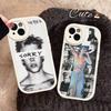 Funda de Cuero para Teléfono Justin B-Bieber Cantante Para IPhone 16 15 14 16E 13 12 11 Pro Max Plus