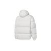 Puma Solid Color Zip Hooded Down Jacket Men Outerwear White 534486-02