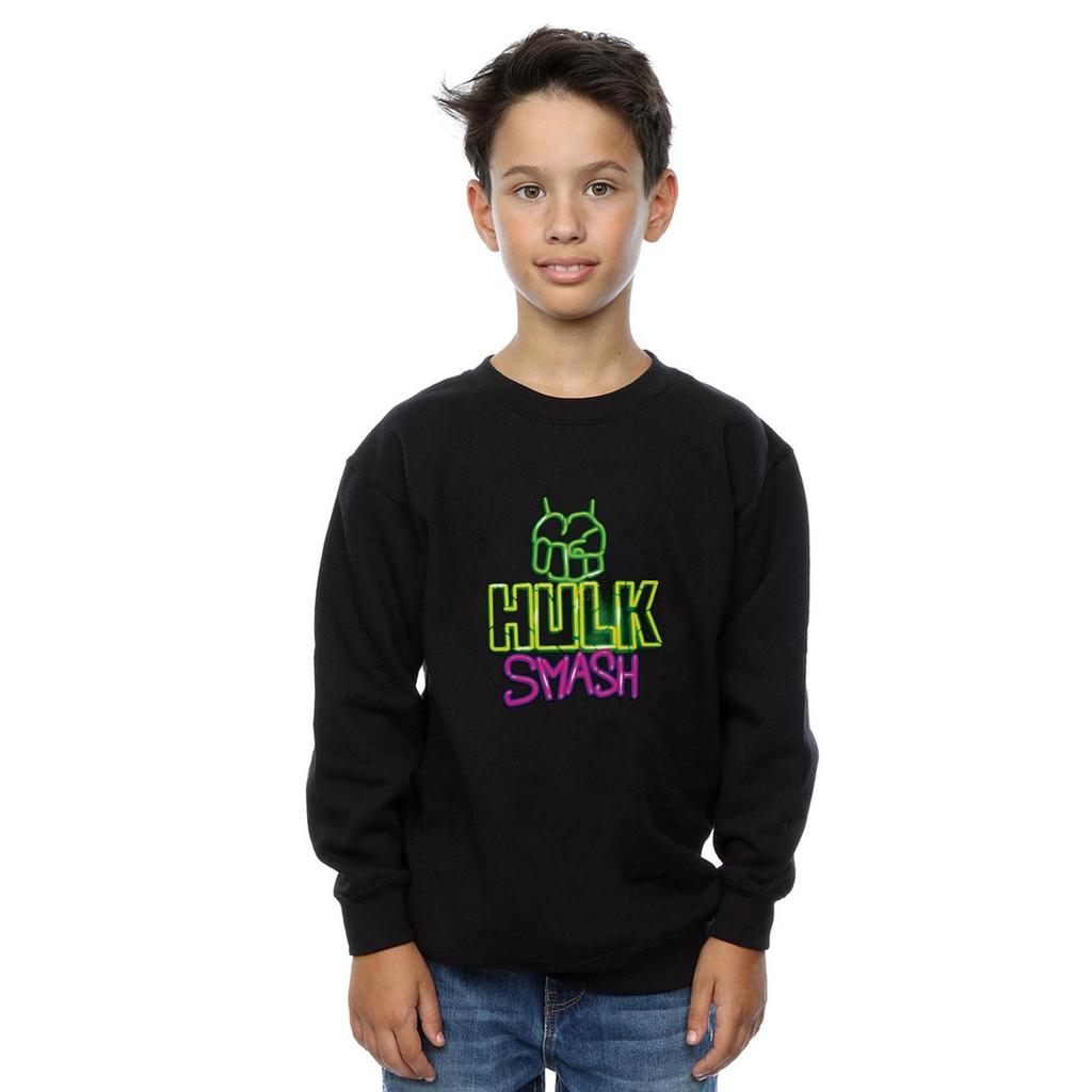 Marvel Boys Hulk Smash Sweatshirt