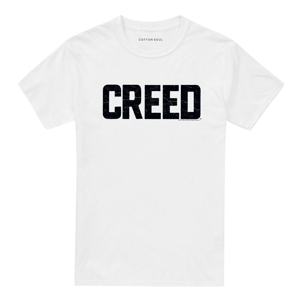 Creed Unisex Adult Cracked Logo T-Shirt