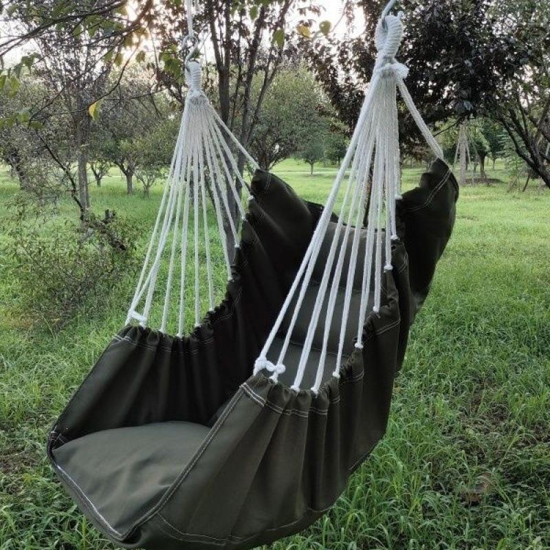Indoor Hanging Chair Swing for Students – Children's Bedroom Door Frame Hammock, Dormitory Swing, or Courtyard Cradle Seat