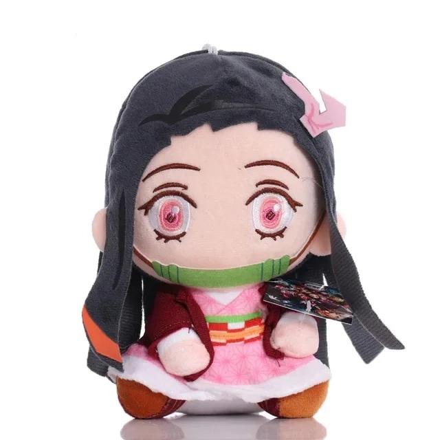 Demon Slayer Plush Stuffed Toys Tsugikuni Yoriichi Michikatsu Akaza Cartoon Anime Figure Doll Children Birthday Gift s Cuddly Fluffy Huggable Kawaii