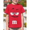 M&M Chocolate Bean Children's 3D Printed kids T-shirt Summer Innovative Fun Casual Soft Sleeves Sports Fashion High Quality Tees Boy girl clothes Tops