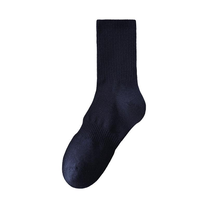 Men's Boneless Antibacterial Socks for Autumn and Winter, High Elasticity, Deodorizing and Antibacterial Business