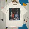 Vintage 90s Wildlife T Shirt Nature Conservation Giraffe Art Large Vintage Slightly Homme Breathable Stretched Stylish