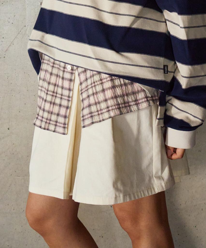 Einstellung (W.) Chino Faltenshorts Creme