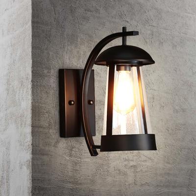 Luminária de parede externa LED, varanda externa para pátio, luminária de parede para jardim, luminária decorativa antiga