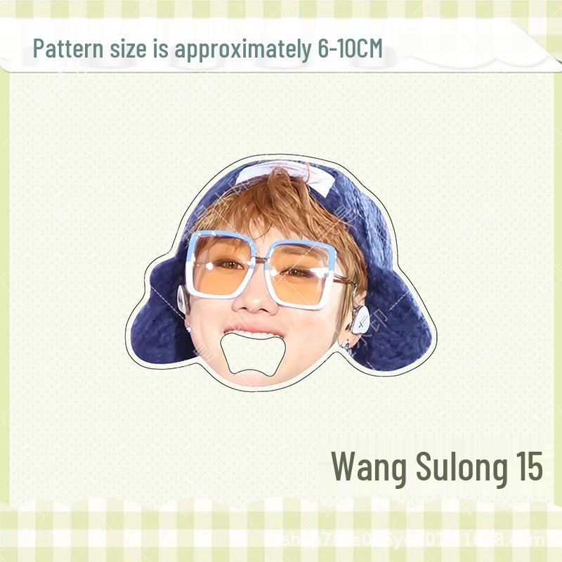 Wang Sulong Akryl Konsertstil Rolig Stor Mun Magnetisk Flasköppnare Magnet