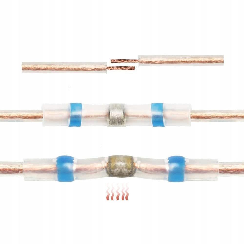 Set of 100 Heat Shrink Tubing with Tin In an Organizer