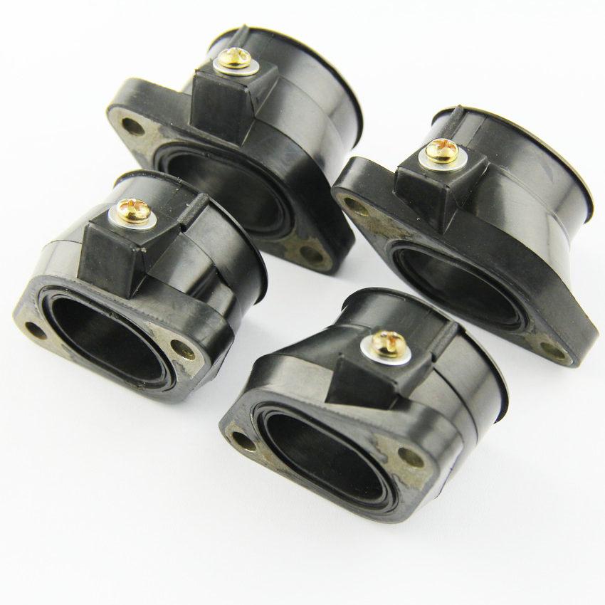 Motorcycle Carburetor Adapter Inlet Intake Pipe Rubber Mat For Yamaha FZR250 FZR250R 1989 1990 1991 1992 1993-1994 3LN-13586-00