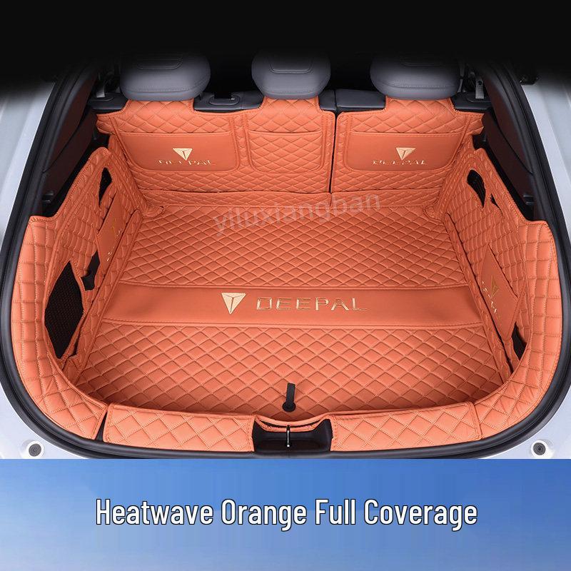 Deep Blue S05 Trunk and Compartment Mat for Car Interior Decoration - Full Coverage
