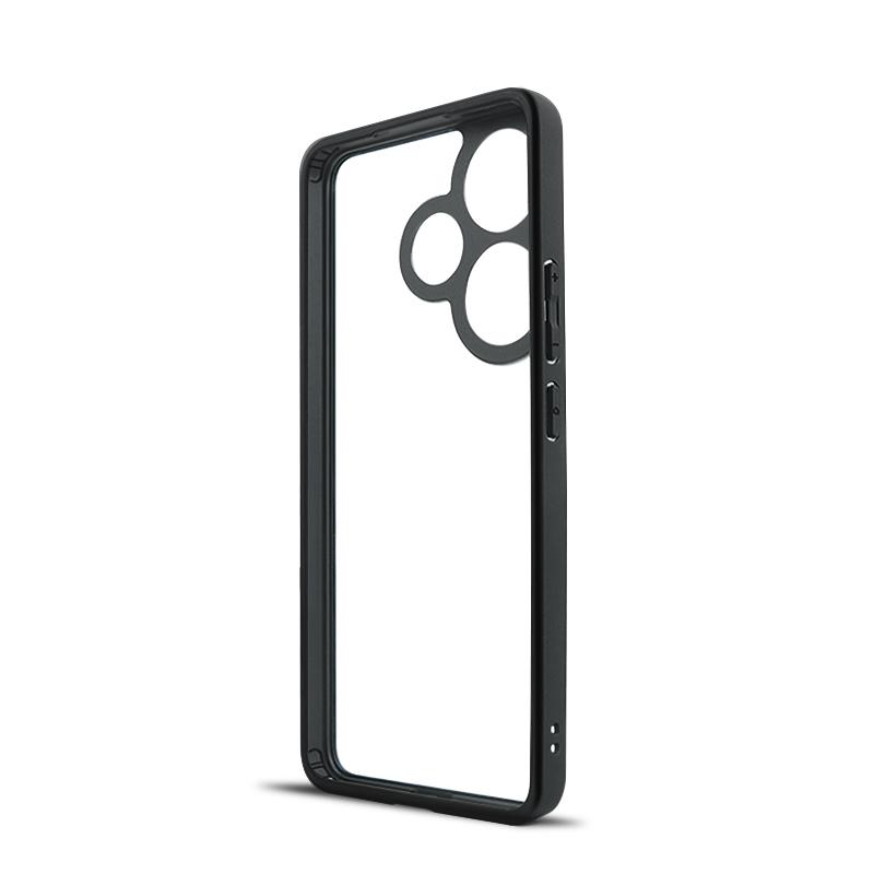 For Xiaomi Poco F6 Case Luxury Silicone Tranperant TPU Cover Xiaomi Poco F6 Pro Case Shockproof Phone Protector Poco F6 Cover